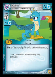 My Little Pony Gallus, Student of Friendship Friends Forever CCG Card