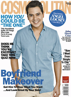 John Lloyd Cruz Cosmopolitan Philippines October 2011 issue
