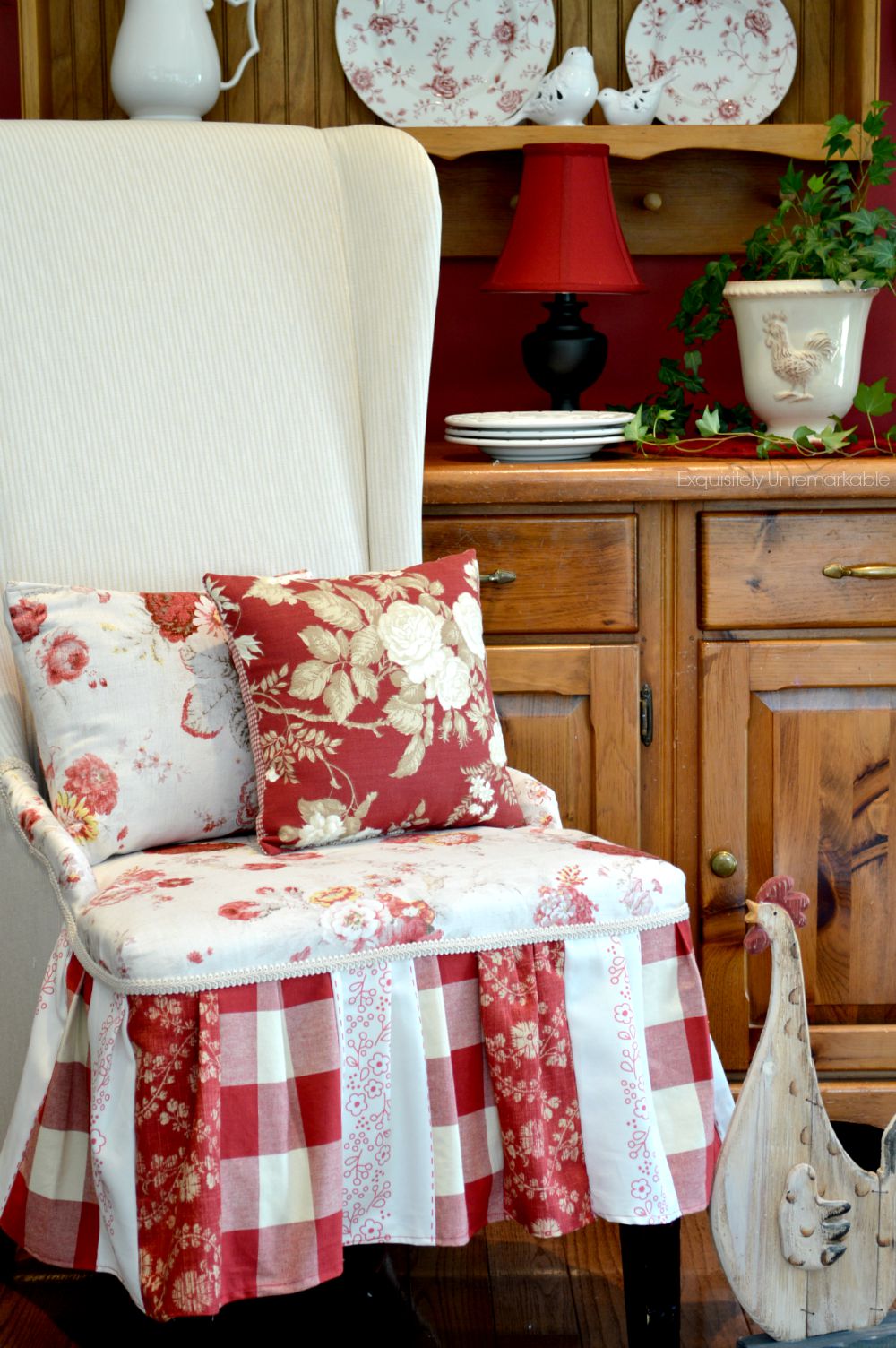 How To Repair A Torn Chair- Easy DIY - Exquisitely Unremarkable