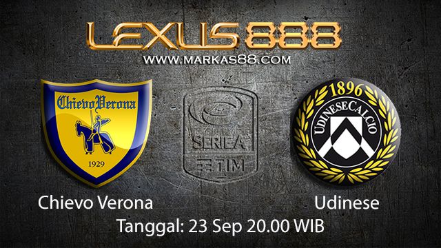 Prediksi Bola Jitu Chievo vs Udinese 23 September 2018 ( Italian Serie A )