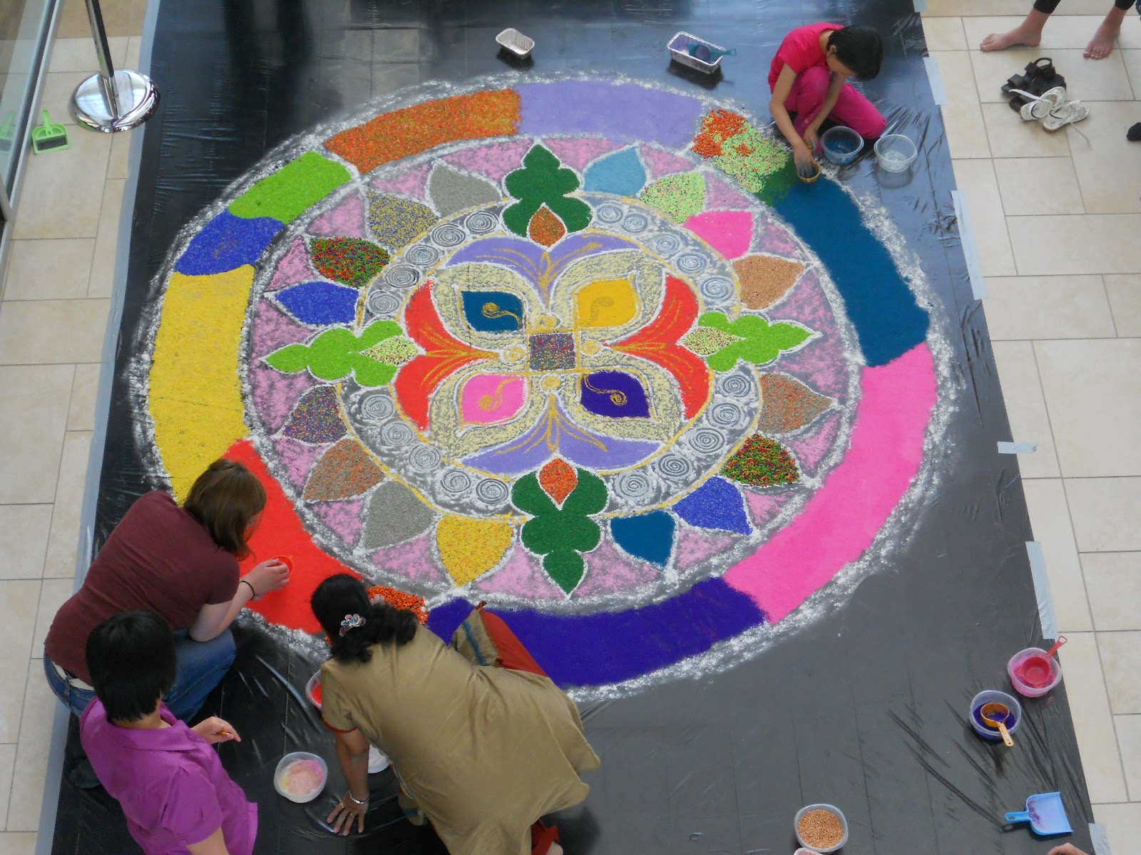 UNO Public Art Project: The Rangoli Project