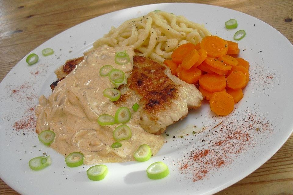 Rahm-Zwiebel-Schnitzel - Leckere Rezepte Rahm-Zwiebel-Schnitzel - Leckere Rezepte