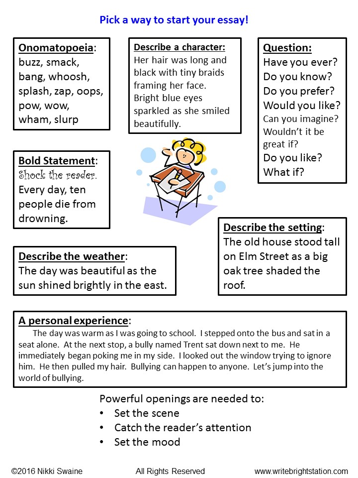 The reader essay