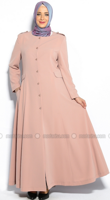 Contoh Baju Muslim Trendy untuk Wanita Gemuk 2017 Contoh Baju Muslim Trendy untuk Wanita Gemuk 2017
