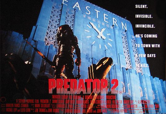 Predator 2 movie poster