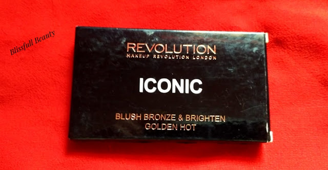 Makeup Revolution London Iconic Blush Bronze Brighten(GoldenHot) Palette Review Makeup Revolution London Iconic Blush Bronze Brighten(GoldenHot) Palette Review