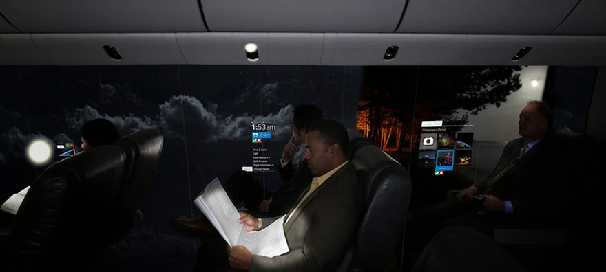 In 10 Years, Windowless Planes Will Give Passengers A Panoramic View Of The Sky In 10 Years, Windowless Planes Will Give Passengers A Panoramic View Of The Sky