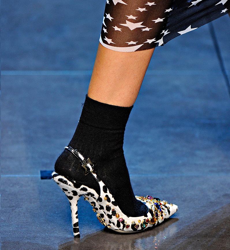 Fashion & Lifestyle: Dolce & Gabbana Shoes Fall 2011 Womenswear