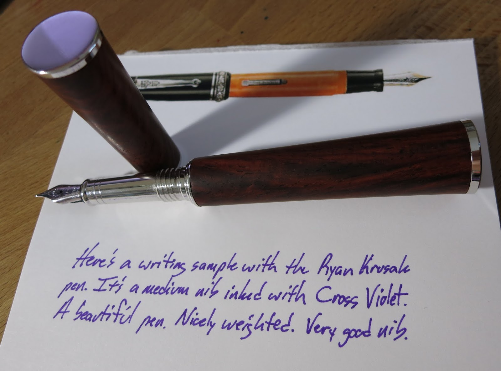 Fountain Pen Writing Samples