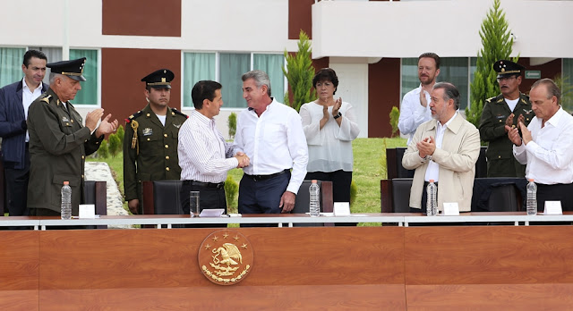 Enrique Peña Nieto reitera trabajo coordinado con Tony Gali