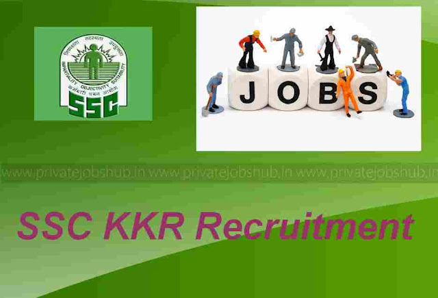 SSCKKR Recruitment SSCKKR Recruitment