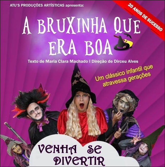 Revista de Cultura - Notícias e Entretenimento: Espetáculo "A Bruxinha