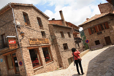 Medieval village of Castellar de N'Hug in the Pyrenees