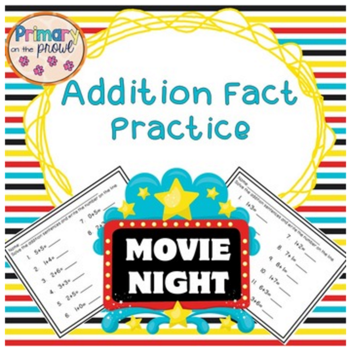 Addition fact practice