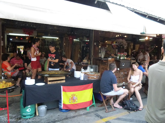 European bar in Chatuchak Weekend Market