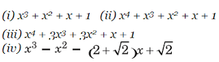 Polynomials - CBSE Guide NCERT Solutions of Class 9 Mathematics Exercise 2.4