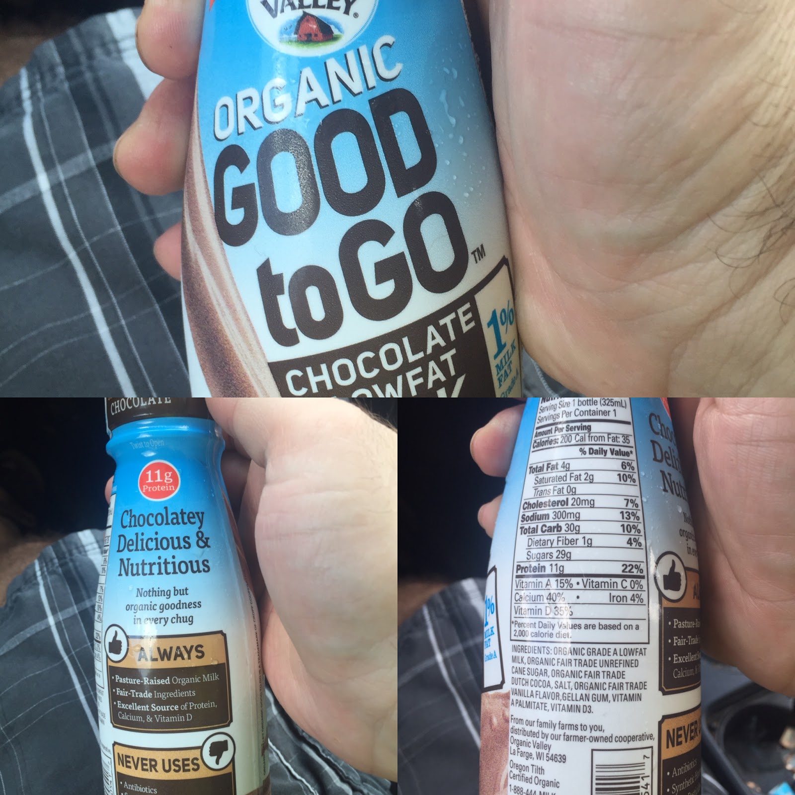 Easy and Organic Organic Valley Good To Go Chocolate Milk Product Review