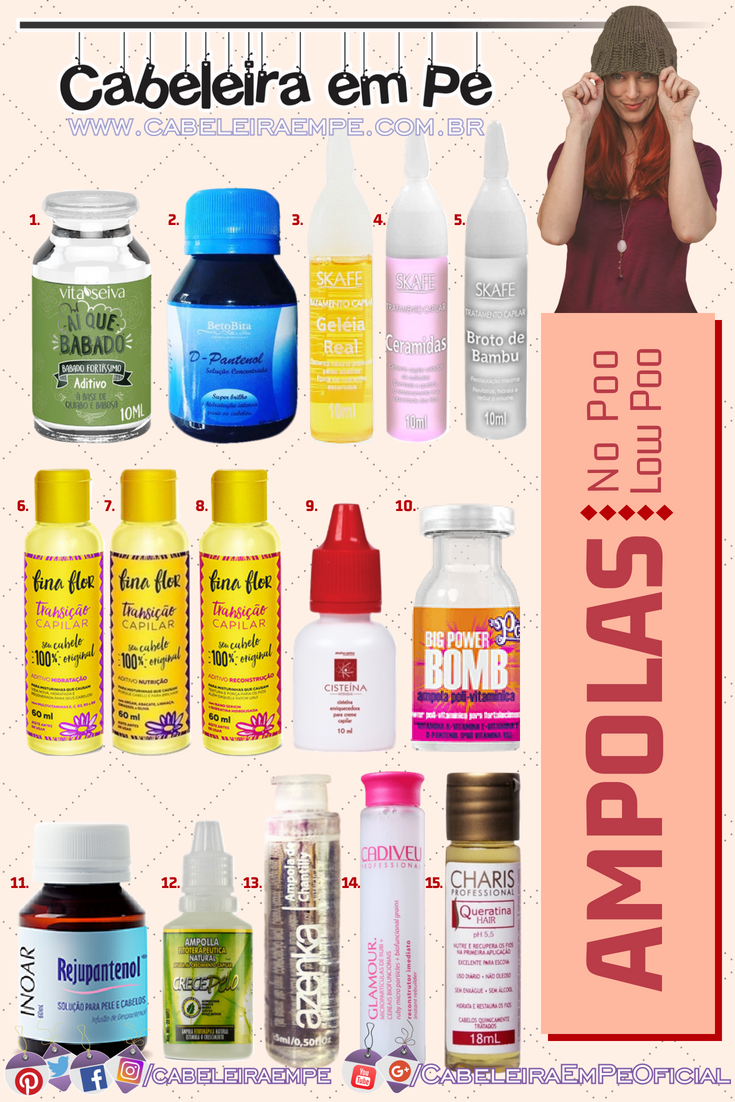 Lista 15 Ampolas Liberadas Posso Misturar Ampola No Shampoo Condicionador Ou Mascara Cabeleira Em Pe