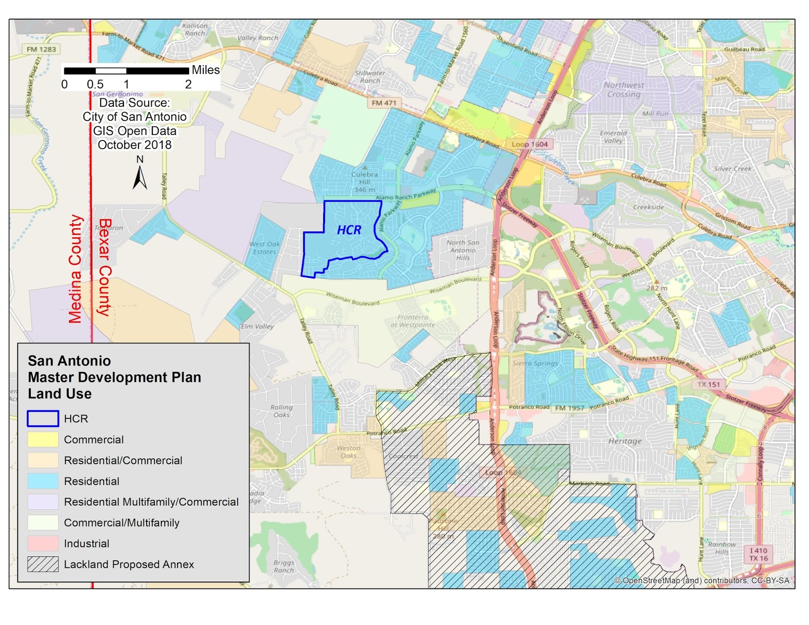 San Antonio City Limits Map - Maping Resources