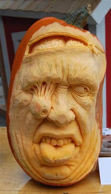 Inspired Ambitions: Pumpkin Art: Photographs of Uniquely Carved Pumpkins