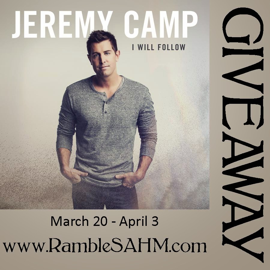 I Will Follow by Jeremy Camp (CD Review & Giveaway)