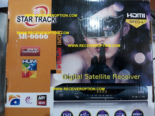STAR TRACK SR-6666 MPEG4 RECEIVER BISS KEY OPTION