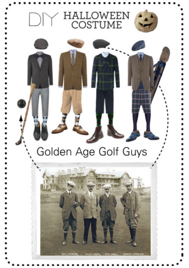 GOLF GIRL'S DIARY An UltraEasy, Last Minute Halloween Costume Idea