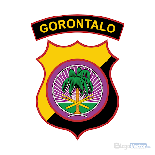 Polda Gorontalo Logo vector (.cdr)