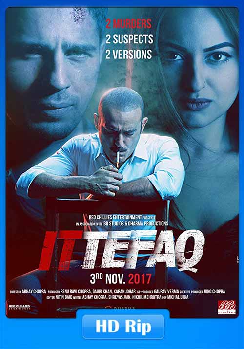 Ittefaq 2017 Hindi Pre-DVDRip 300MB x264