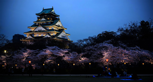 Backpacker ke Osaka Castle di jepang Backpacker ke Osaka Castle di jepang