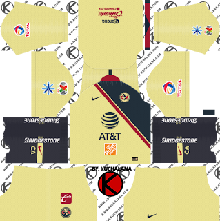 Club America 2018/19 Kit - Dream League Soccer Kits