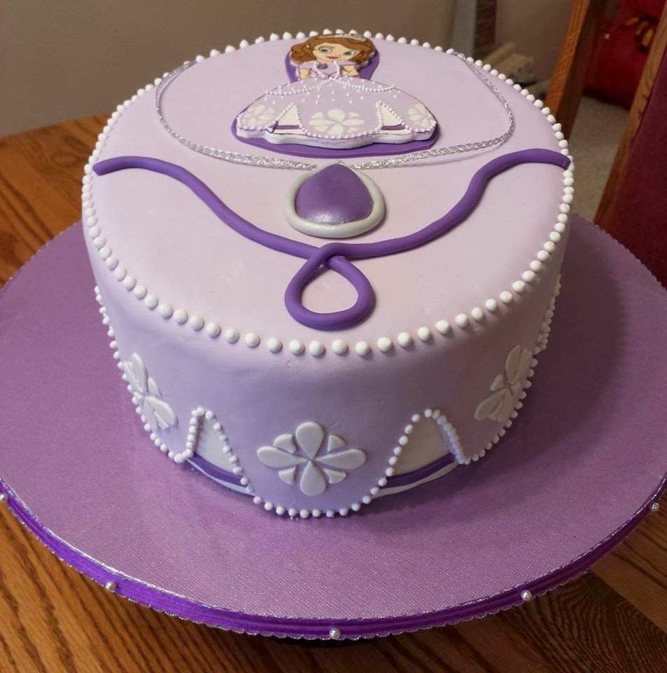 J s Cakes Sofia The 1st Birthday Cake J s Cakes Sofia The 1st Birthday Cake