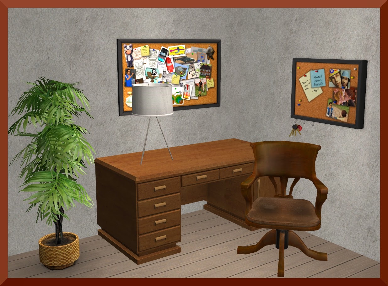TheNinthWaveSims: The Sims 2 - Bioshock Desk and Office Chair for The ...