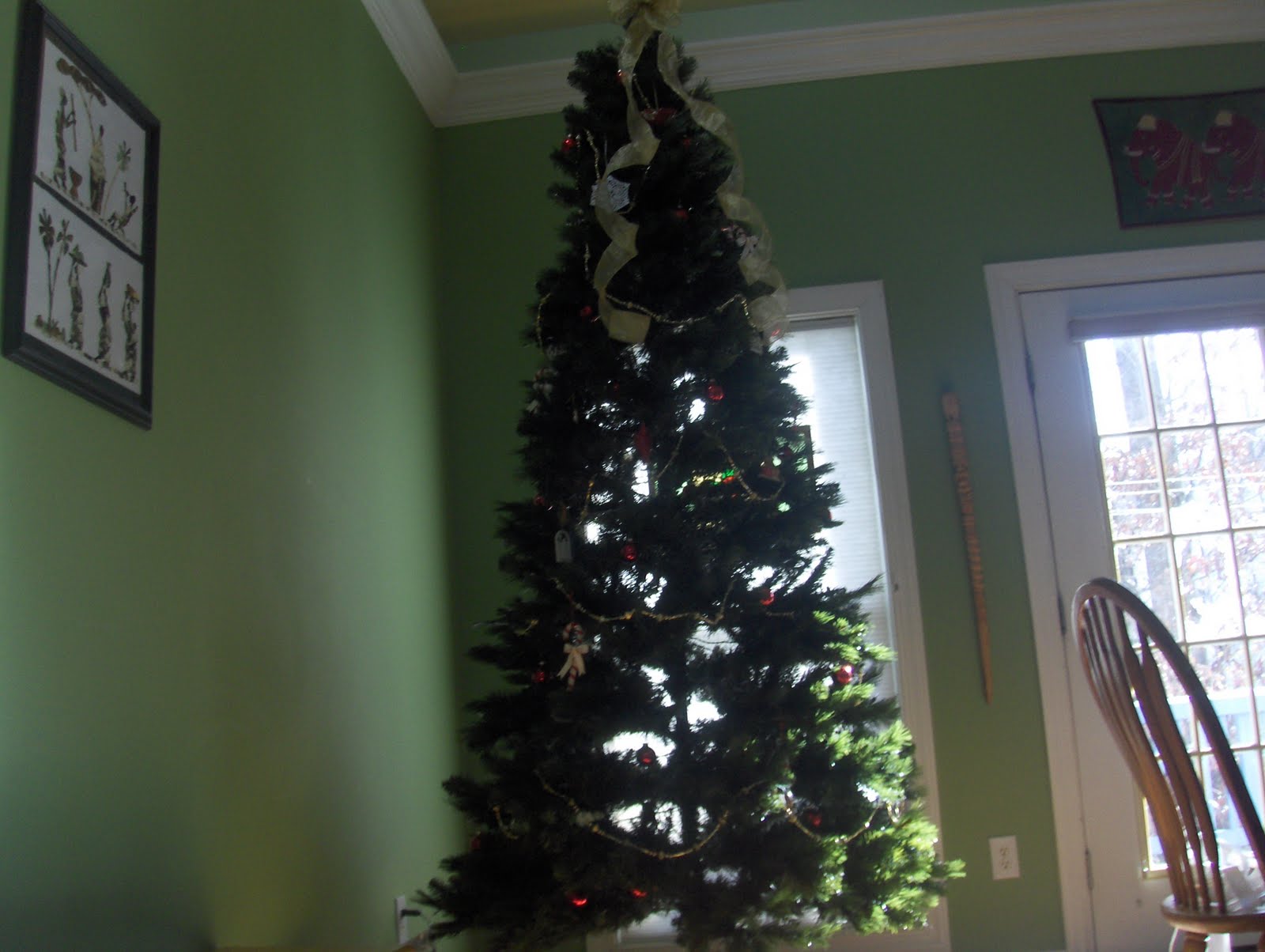 Moving Sale Beautiful, Tall Christmas Tree 100.00