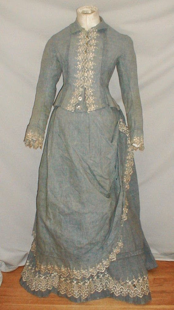 All The Pretty Dresses: 1870's Bustle Era Dress