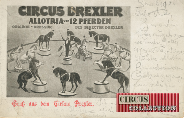 allotria von 12 Pferden original dressur des Director Drexler