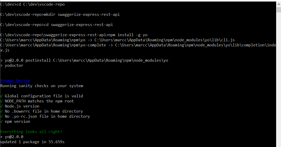 Azure Co Build A Node Js Rest Api With Swaggerize Express And Deploy It To An Azure App Service Git Push