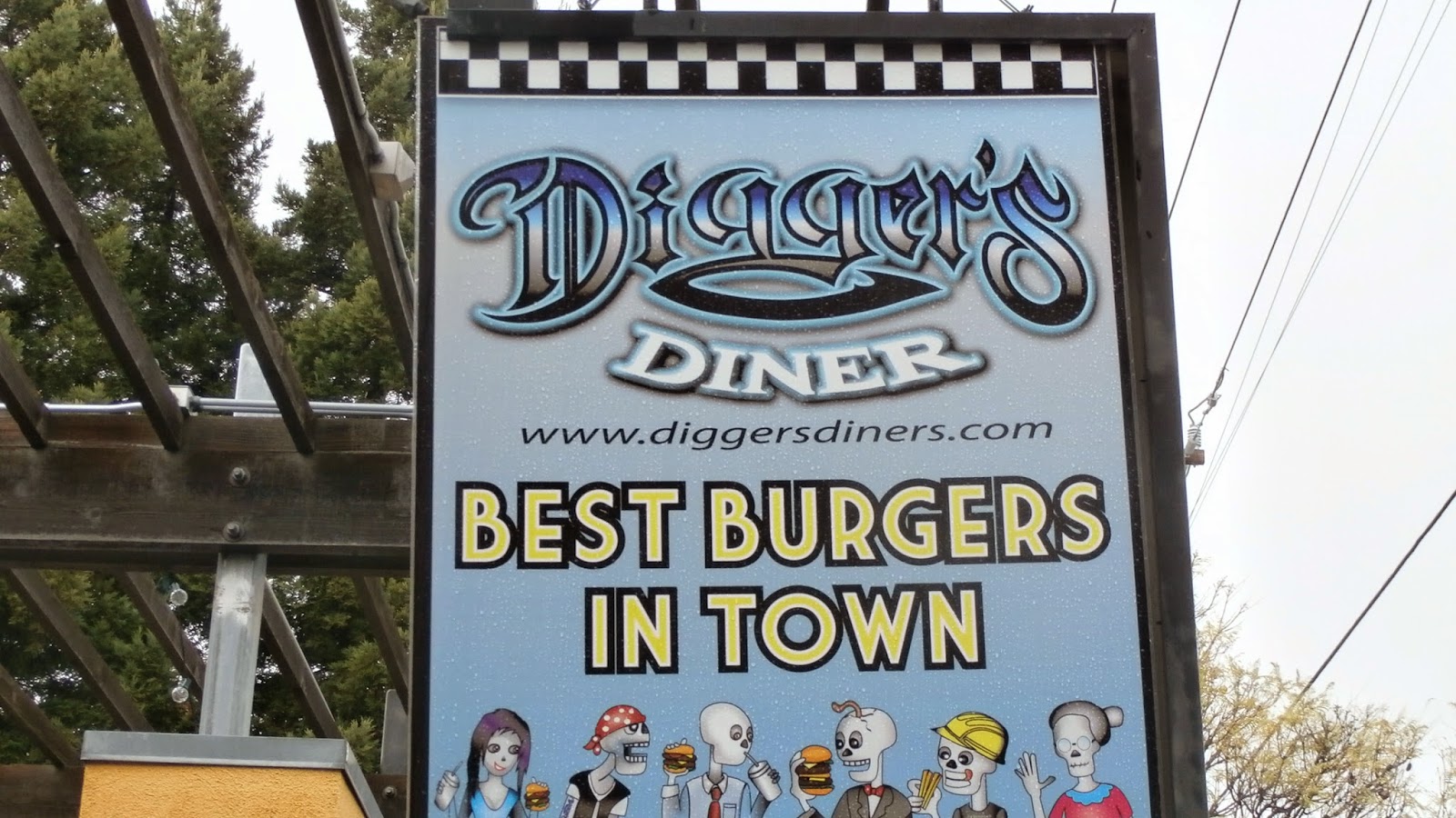 Adventures in Weseland A Visit to Diggers Diner in Hayward