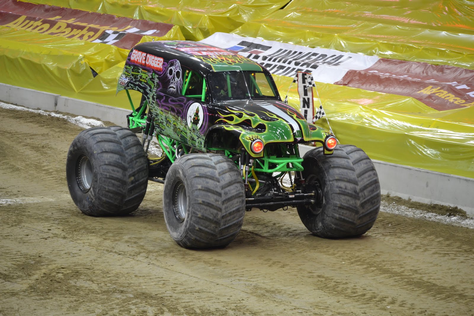 Monster truck show at ford field #2
