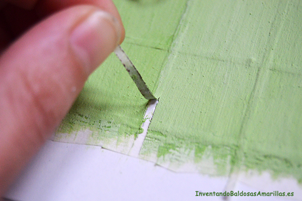 Decoración para un mueble de baño