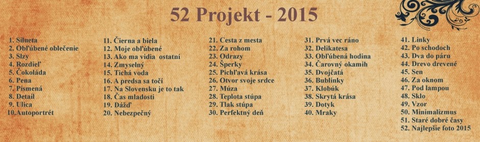 52 Project 2015