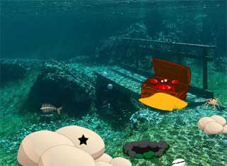 Deep Under Sea Diamond Necklace Escape Juegos de Escape