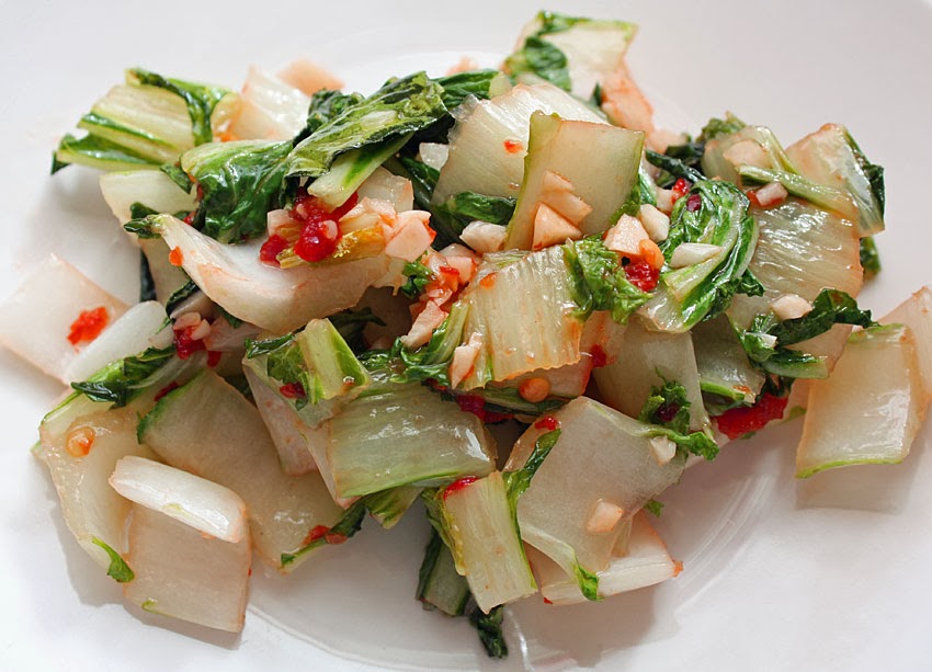 Chili Garlic Baby Bok Choy