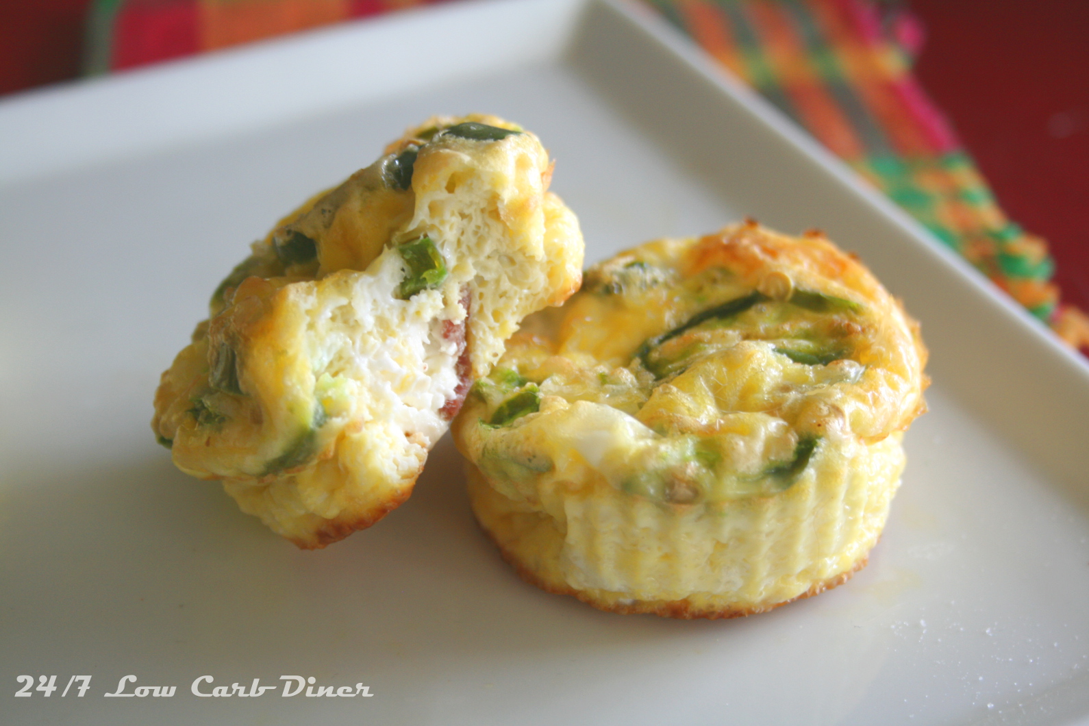 24/7 Low Carb Diner Jalapeno Popper Quiche Cups