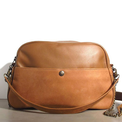 Matières à réflexion sac Berlingot caramel