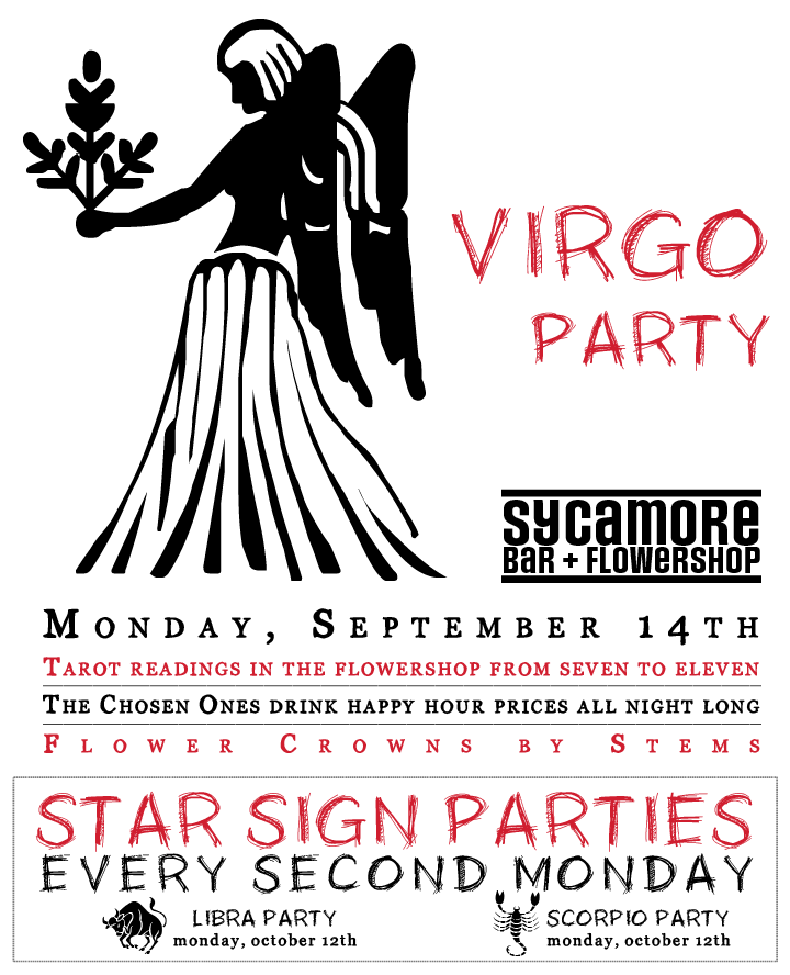 KARMABrooklyn Blog PARTY FOR VIRGOS AT SYCAMORE BAR