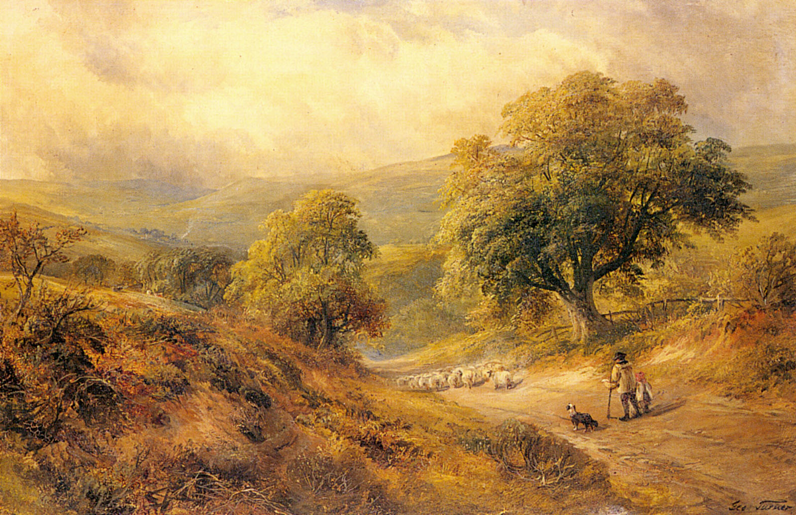 Painting of George Turner artist, George Turner paintings
