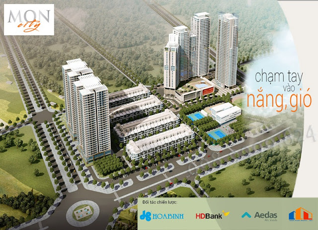 Phối cảnh dự án Mon City - Mỹ Đình