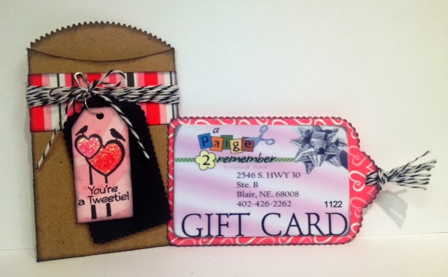 A Jillian Vance Design: "You're a Tweetie" Gift Card Holder