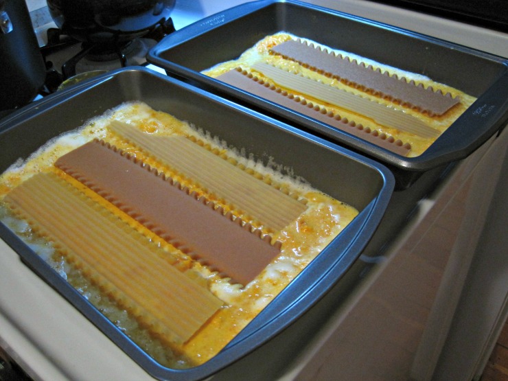 butternut squash lasagna layer noodles over squash mixture butternut squash entree main dish